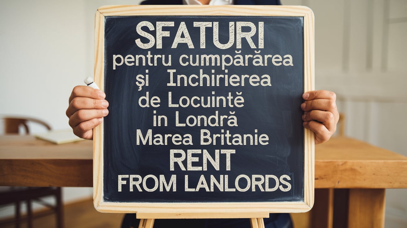 Sfaturi Pentru Cumpărarea și Închirierea de Locuințe în Londra și Marea Britanie