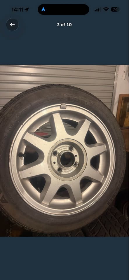Found metal alloys wheels – poza 2