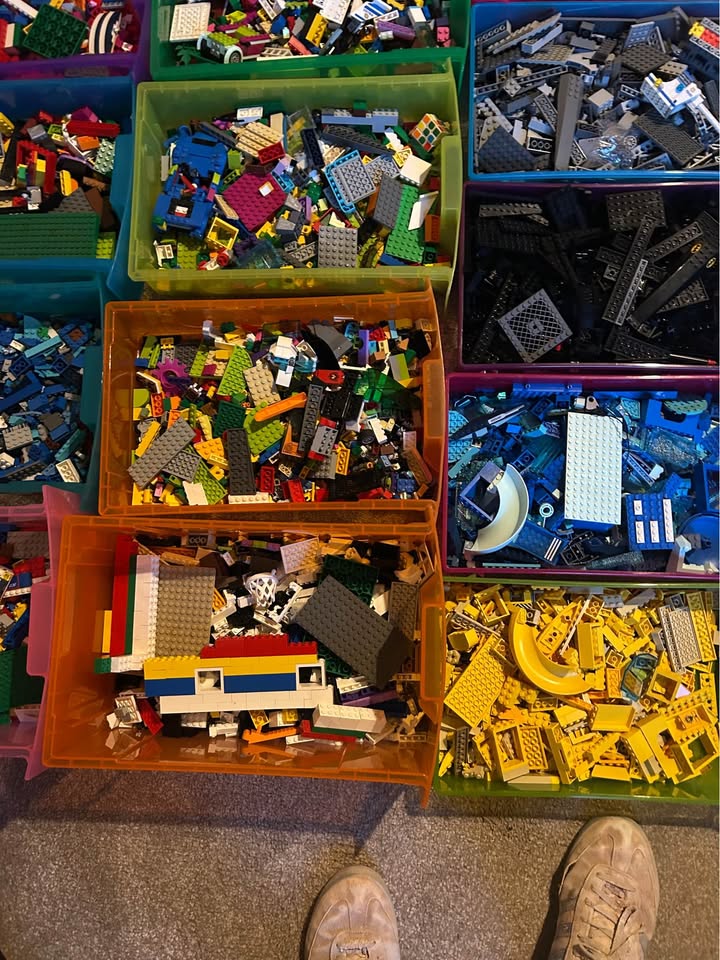 Huge collection of lego ,baseplates , vehicle's, wheels etc – poza 3