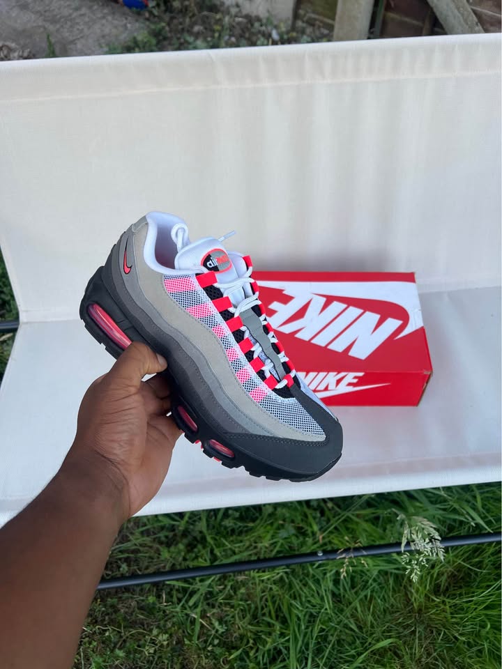 Nike Air Max 95 Solar Red Trainers- Multiple Sizes Available 🔥 – poza 2