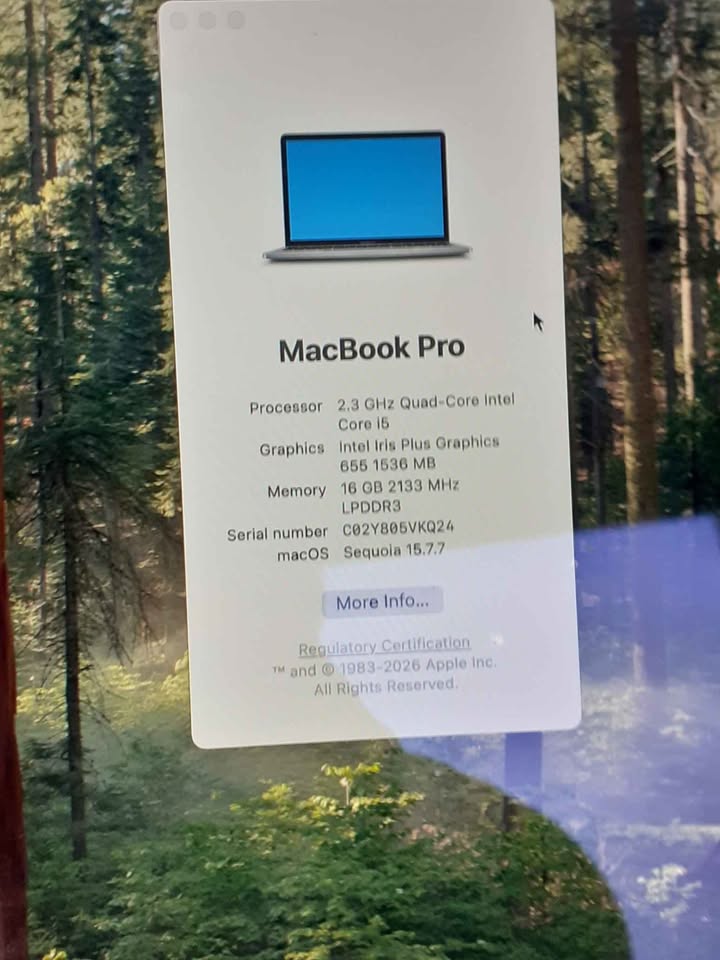 MacBook pro 2017 £175 comes with charger – poza 3